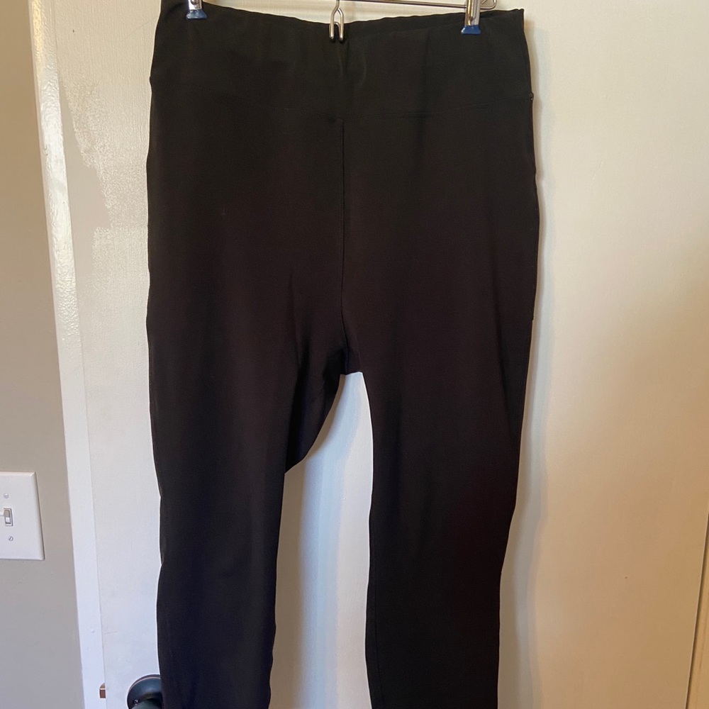 PopFit Black Leggings with Pockets
